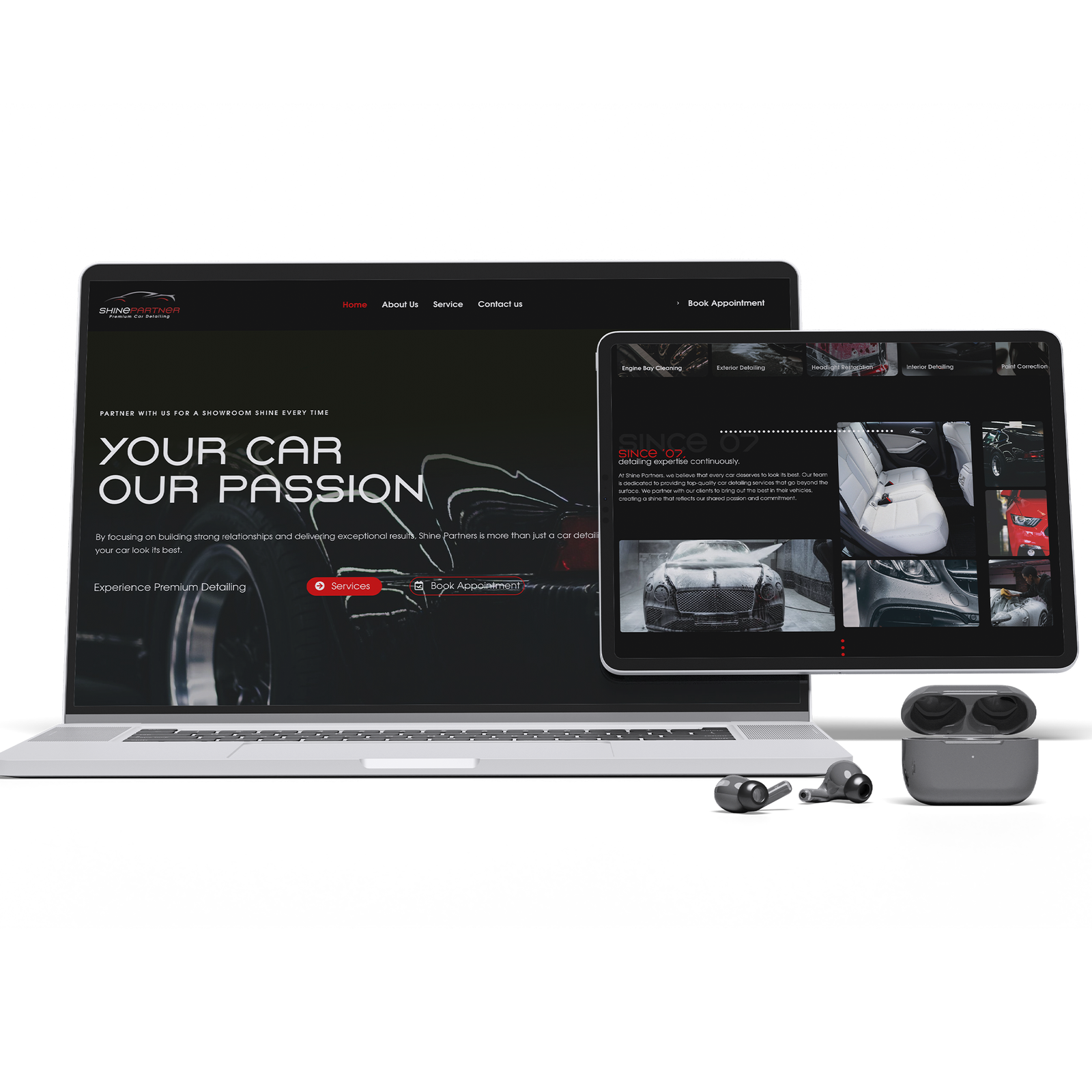 Image gallery marquee