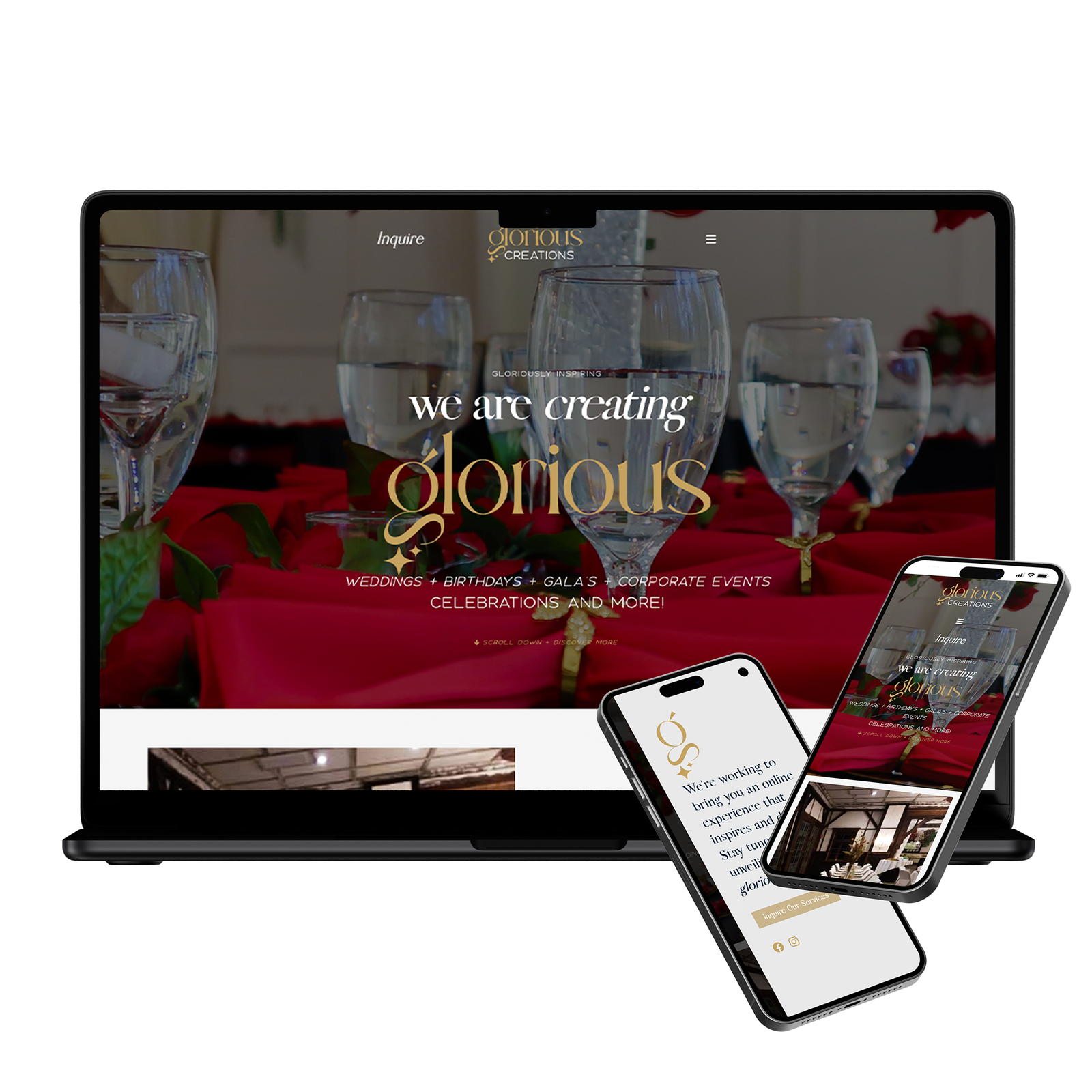 Image gallery marquee